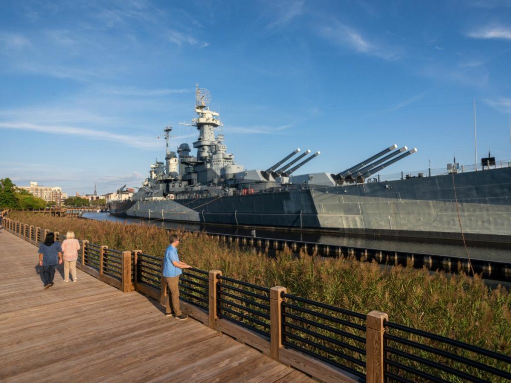 uss north carolina battleship park